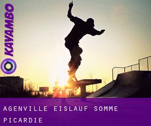 Agenville eislauf (Somme, Picardie)