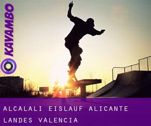 Alcalalí eislauf (Alicante, Landes Valencia)