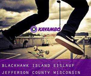 Blackhawk Island eislauf (Jefferson County, Wisconsin)