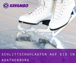 Schlittschuhlaufen auf Eis in Agathenburg 