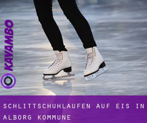 Schlittschuhlaufen auf Eis in Ålborg Kommune 