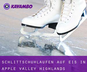 Schlittschuhlaufen auf Eis in Apple Valley Highlands 