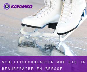 Schlittschuhlaufen auf Eis in Beaurepaire-en-Bresse 