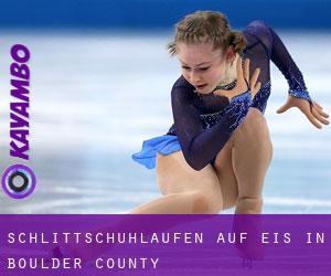 Schlittschuhlaufen auf Eis in Boulder County Schlittschuhlaufen auf Eis in Boulder County