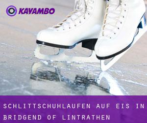 Schlittschuhlaufen auf Eis in Bridgend of Lintrathen 