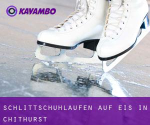 Schlittschuhlaufen auf Eis in Chithurst 