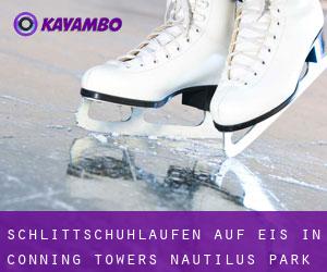 Schlittschuhlaufen auf Eis in Conning Towers-Nautilus Park 