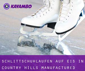 Schlittschuhlaufen auf Eis in Country Hills Manufactured Home Community 