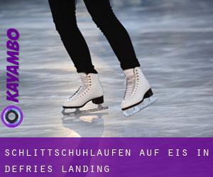 Schlittschuhlaufen auf Eis in DeFries Landing 