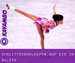 Schlittschuhlaufen auf Eis in Duluth Schlittschuhlaufen auf Eis in Duluth