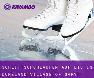 Schlittschuhlaufen auf Eis in Duneland Village of Gary 