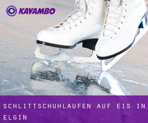 Schlittschuhlaufen auf Eis in Elgin 