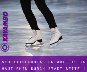 Schlittschuhlaufen auf Eis in Haut-Rhin durch stadt - Seite 1