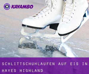 Schlittschuhlaufen auf Eis in Hayes Highland 