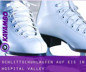 Schlittschuhlaufen auf Eis in Hospital Valley 