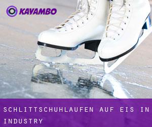 Schlittschuhlaufen auf Eis in Industry 