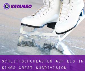 Schlittschuhlaufen auf Eis in Kings Crest Subdivision 