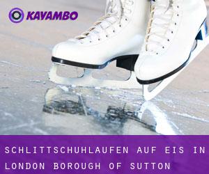 Schlittschuhlaufen auf Eis in London Borough of Sutton 
