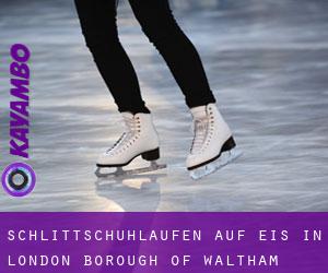 Schlittschuhlaufen auf Eis in London Borough of Waltham Forest 