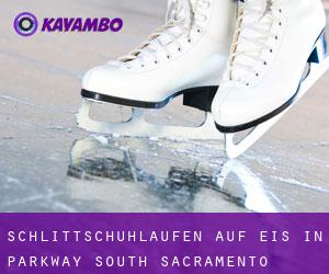 Schlittschuhlaufen auf Eis in Parkway-South Sacramento 