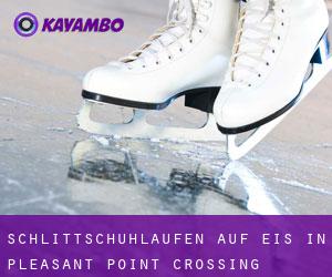 Schlittschuhlaufen auf Eis in Pleasant Point Crossing 