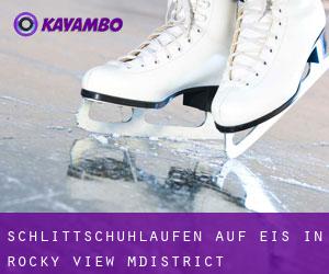 Schlittschuhlaufen auf Eis in Rocky View M.District Schlittschuhlaufen auf Eis in Rocky View M.District
