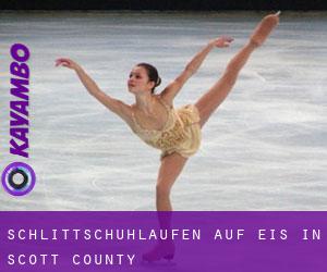 Schlittschuhlaufen auf Eis in Scott County Schlittschuhlaufen auf Eis in Scott County
