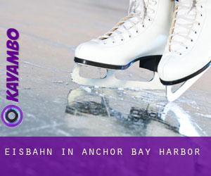 Eisbahn in Anchor Bay Harbor