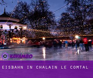 Eisbahn in Chalain-le-Comtal