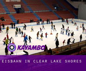 Eisbahn in Clear Lake Shores