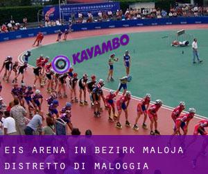 Eis-Arena in Bezirk Maloja / Distretto di Maloggia