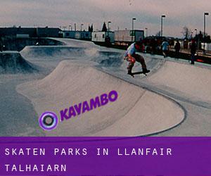 Skaten Parks in Llanfair Talhaiarn