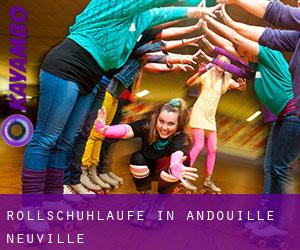 Rollschuhlaufe in Andouillé-Neuville
