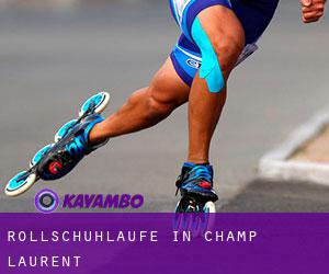 Rollschuhlaufe in Champ-Laurent