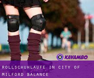Rollschuhlaufe in City of Milford (balance)
