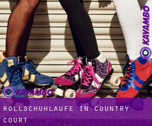 Rollschuhlaufe in Country Court