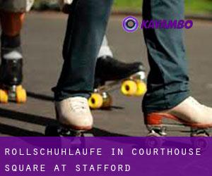 Rollschuhlaufe in Courthouse Square at Stafford