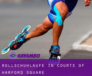 Rollschuhlaufe in Courts of Harford Square