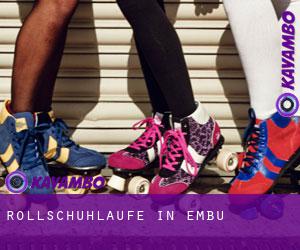 Rollschuhlaufe in Embu