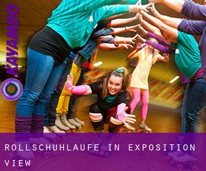 Rollschuhlaufe in Exposition View
