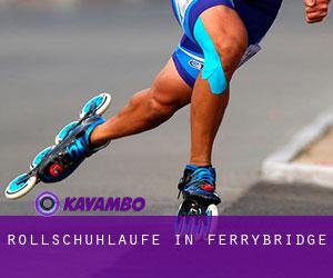 Rollschuhlaufe in Ferrybridge