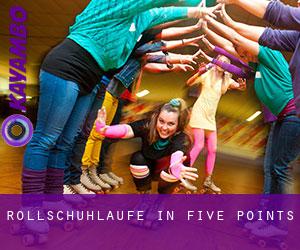 Rollschuhlaufe in Five Points