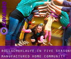 Rollschuhlaufe in Five Seasons Manufactured Home Community