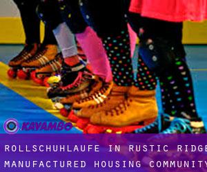 Rollschuhlaufe in Rustic Ridge Manufactured Housing Community