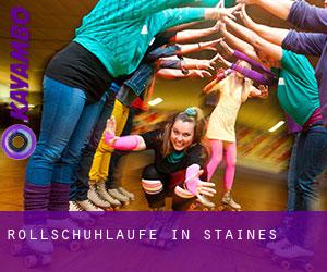 Rollschuhlaufe in Staines