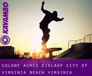 Colony Acres eislauf (City of Virginia Beach, Virginia)