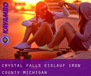Crystal Falls eislauf (Iron County, Michigan)