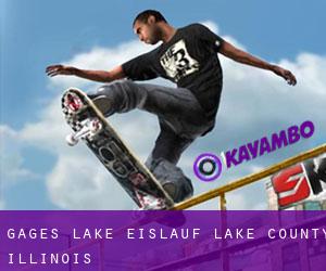 Gages Lake eislauf (Lake County, Illinois)