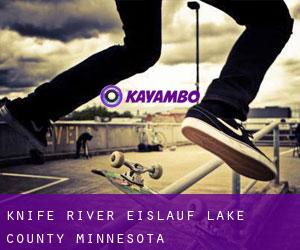 Knife River eislauf (Lake County, Minnesota)