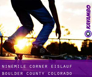 Ninemile Corner eislauf (Boulder County, Colorado)